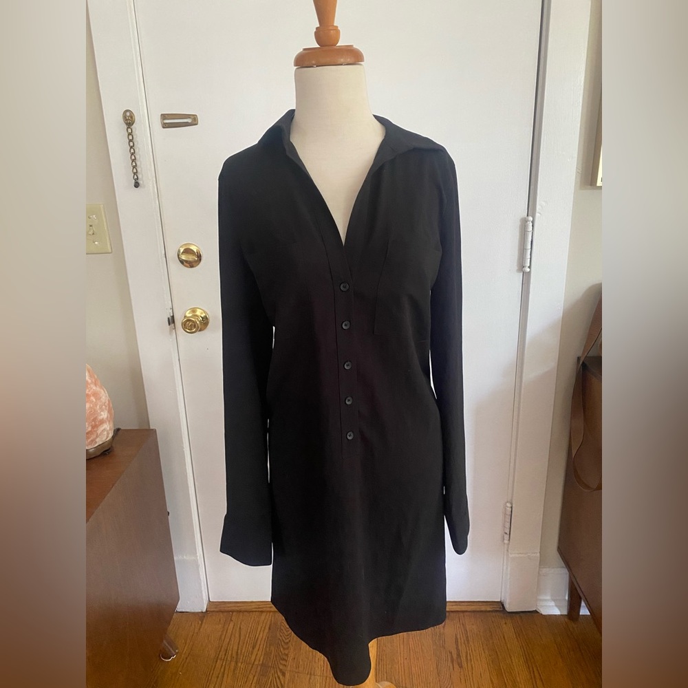 BCBG shirt dress, new with tag, black